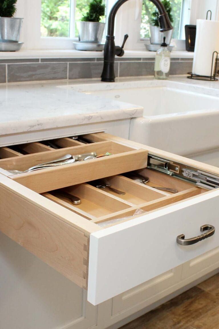 Double Level Cutlery Divider