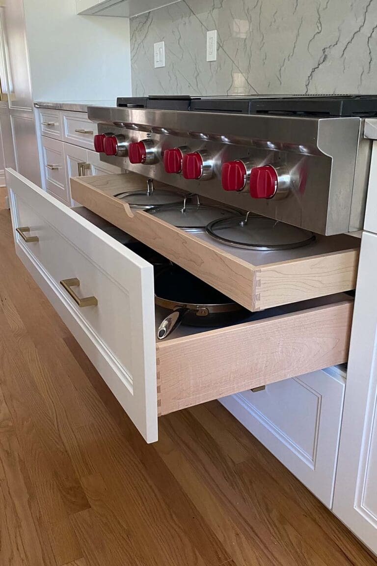 Hidden Lid Drawer