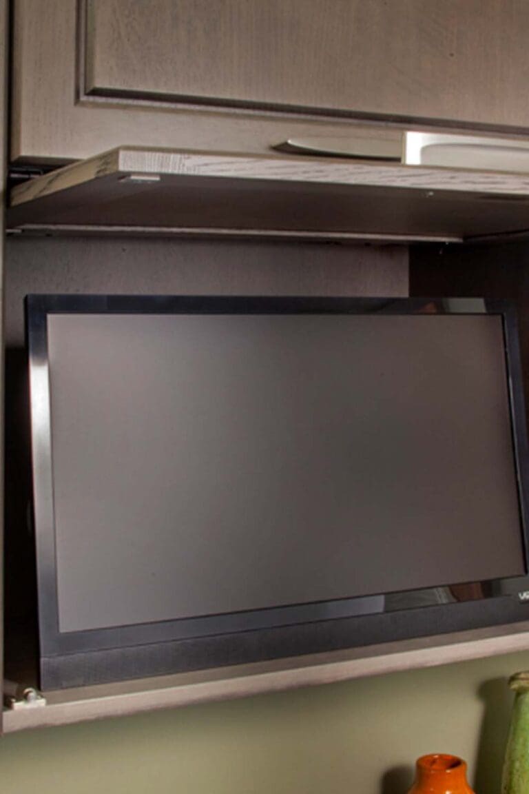 Hidden TV cab