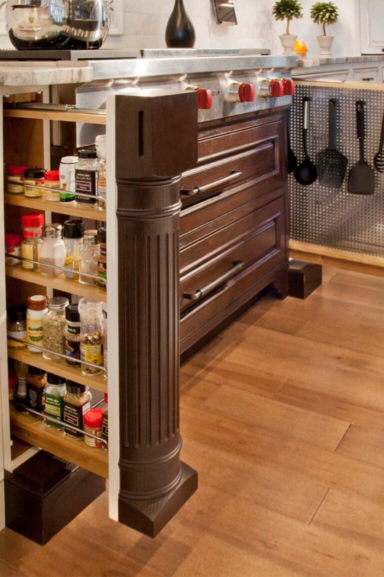Stove Column Pullouts