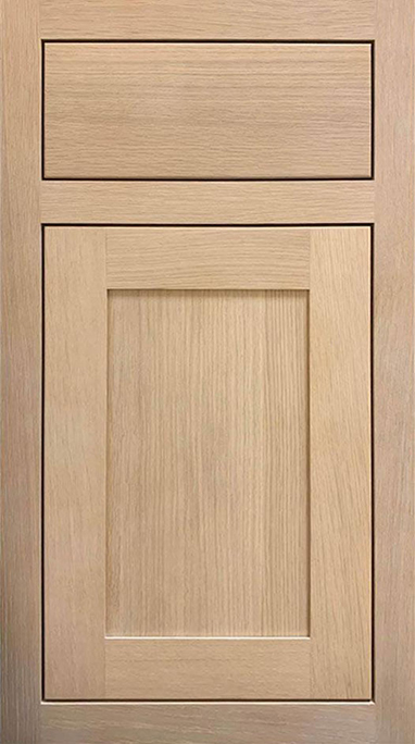 Amesbury Rift Cut White Oak Door