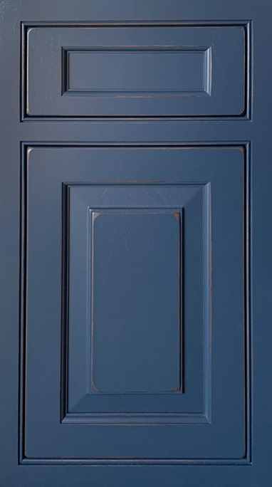 CRP10 Walnut Distressed Paint Door