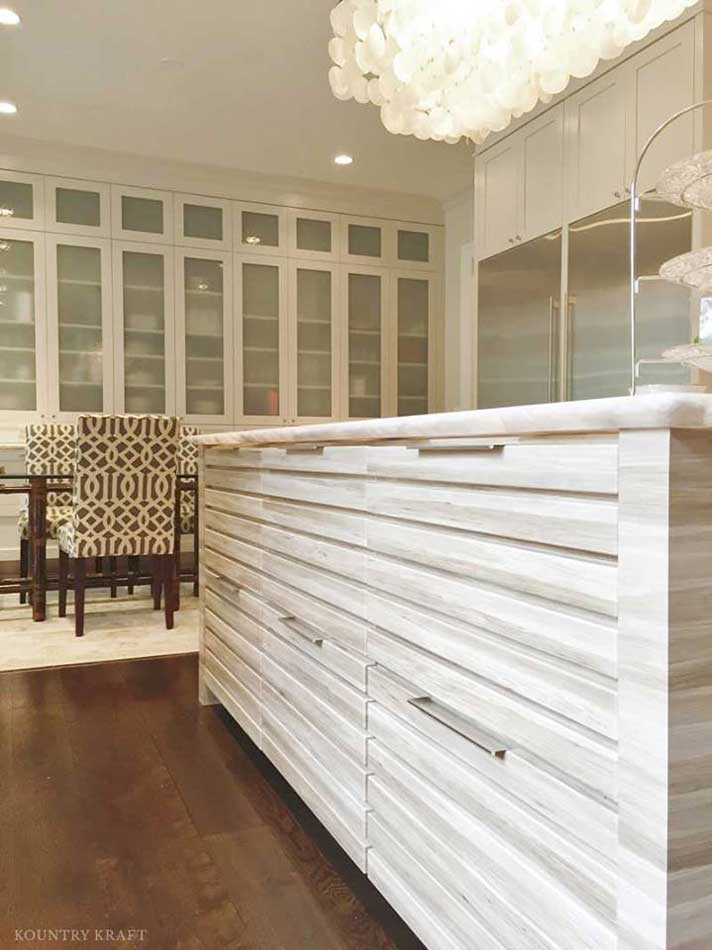 American Made Cabinets in a Transitional Kitchen American made cabinets by Kountry kraft cabinetry in a transitional kitchen design