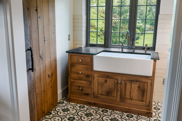 Reclaimed Wood Vanity Reclaimed Wood Master Bath Vanity Storage Trend
