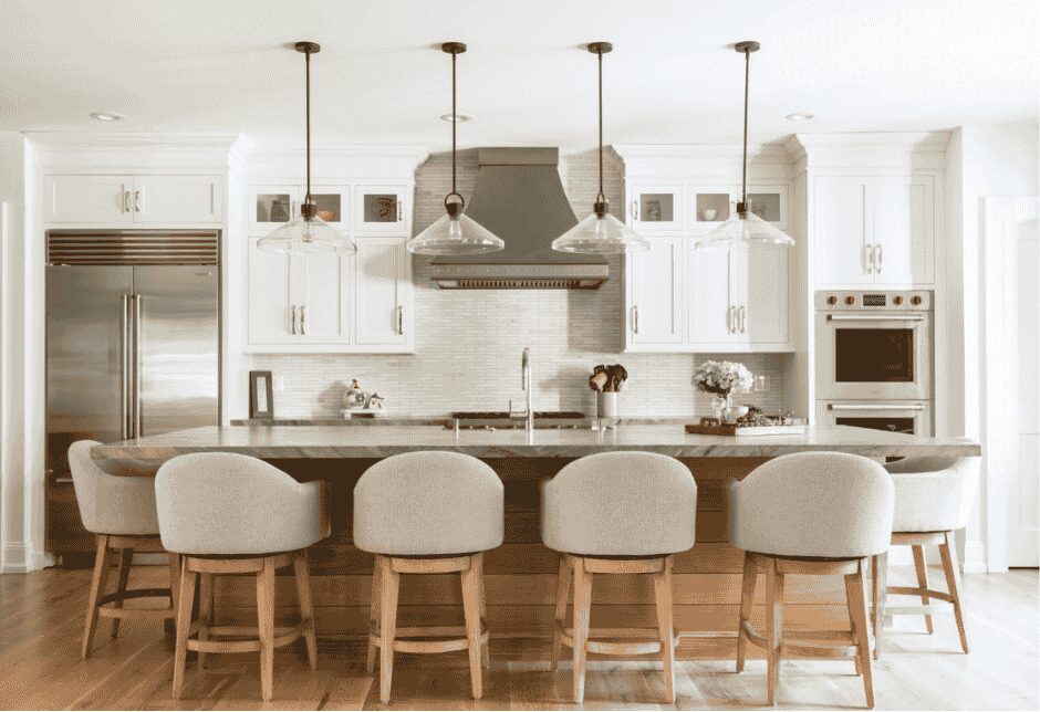 Discover a custom kitchen and butler’s pantry in Cheshire, CT, designed by AMS Kitchens with Kountry Kraft’s hard maple cabinets. Functional design meets modern style. Discover a custom kitchen and butler’s pantry in Cheshire, CT, designed by AMS Kitchens with Kountry Kraft’s hard maple cabinets. Functional design meets modern style.