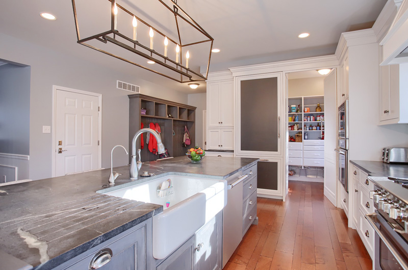 Walk-In Pantry with Custom Cabinets Walk-In Pantry with Custom Cabinets by Kountry Kraft
